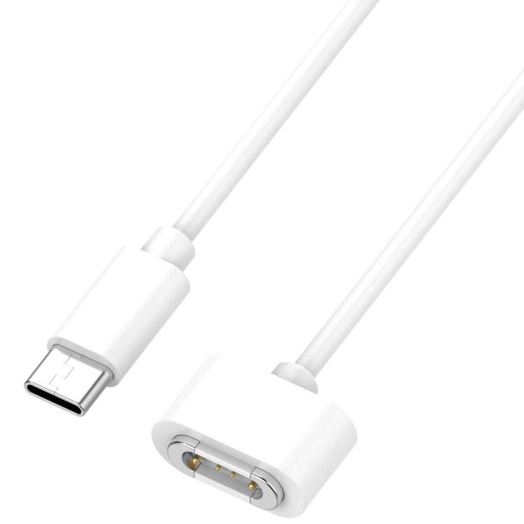 For Xiaomi Mi Rabbit Kids Watch S1 Smart Watch Charging Cable 1m, USB-C / Type-C Interface(White) - Charger by buy2fix | Online Shopping UK | buy2fix