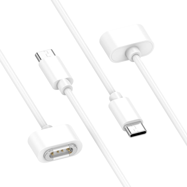 For Xiaomi Mi Rabbit Kids Watch S1 Smart Watch Charging Cable 1m, USB-C / Type-C Interface(White) - Charger by buy2fix | Online Shopping UK | buy2fix