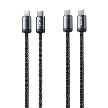 WK WDC-35 Raython Gen2 1m PD65W Type-C to Type-C Fast Charging Data Cable(Black) - USB-C & Type-C Cable by WK | Online Shopping UK | buy2fix