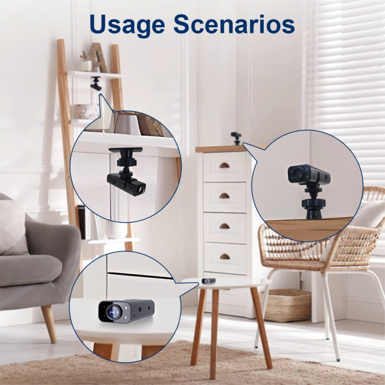 WK13 720P Smart Remote Wifi Camera Supports Infrared Night Vision(Black) - Wireless Camera by buy2fix | Online Shopping UK | buy2fix