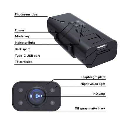 WK13 720P Smart Remote Wifi Camera Supports Infrared Night Vision(Black) - Wireless Camera by buy2fix | Online Shopping UK | buy2fix