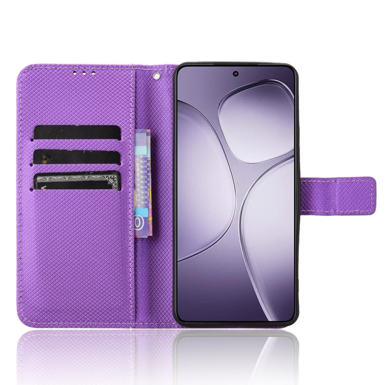 For Redmi K70 Ultra Diamond Texture Leather Phone Case(Purple) - Xiaomi Cases by buy2fix | Online Shopping UK | buy2fix