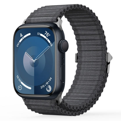 For Apple Watch Series 9 45mm DUX DUCIS YC Series Ocean Nylon Watch Band(Dark Grey) - Watch Bands by DUX DUCIS | Online Shopping UK | buy2fix