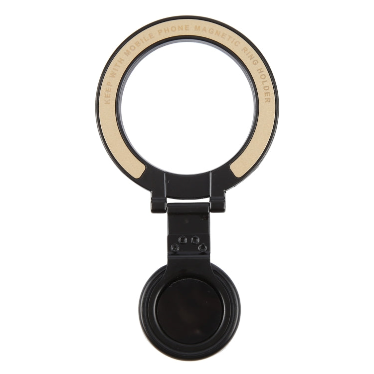 CPS-052 Magnetic Folding Phone Ring Holder(Beige) - Ring Holder by buy2fix | Online Shopping UK | buy2fix