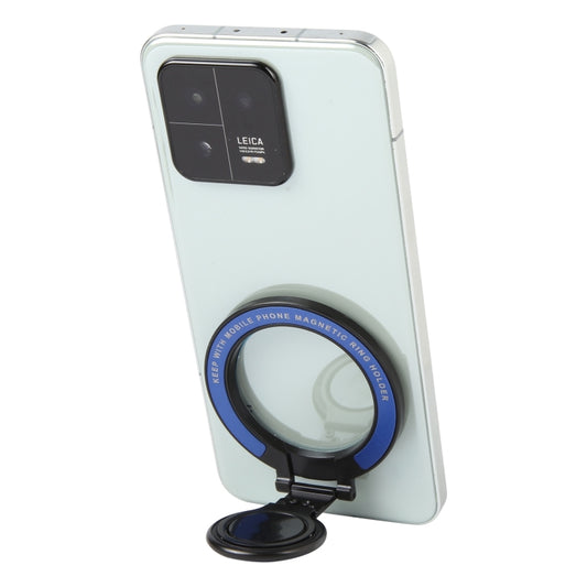 CPS-052 Magnetic Folding Phone Ring Holder(Blue) - Ring Holder by buy2fix | Online Shopping UK | buy2fix