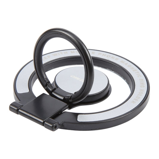 CPS-052 Magnetic Folding Phone Ring Holder(Silver) - Ring Holder by buy2fix | Online Shopping UK | buy2fix