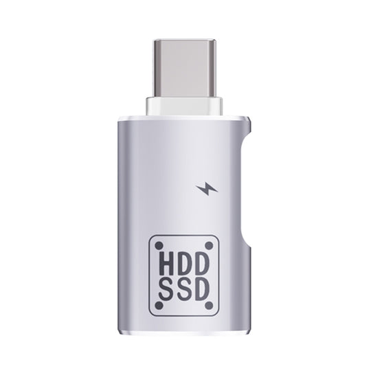 USB-C / Type-C to USB, USB-C / Type-C OTG Adapter Support Charging & Data Transmission(Silver)