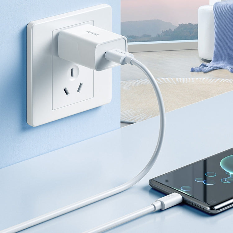 WK WDC-22 Origin All Compatible 1m 120W USB to Type-C Fast Charging Data Cable(White) - USB-C & Type-C Cable by WK | Online Shopping UK | buy2fix