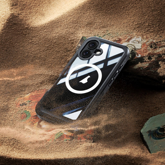 For iPhone 16 RedPepper Tempered Glass MagSafe Phone Case(Green) by RedPepper