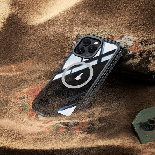 For iPhone 16 Pro Max RedPepper Tempered Glass MagSafe Phone Case(Pink) by RedPepper