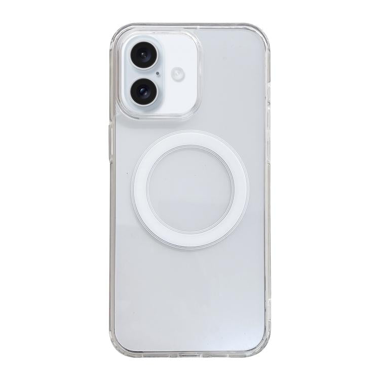 For iPhone 17 Clear Acrylic TPU MagSafe Phone Case(Transparent) - iPhone 17 Cases by buy2fix | Online Shopping UK | buy2fix