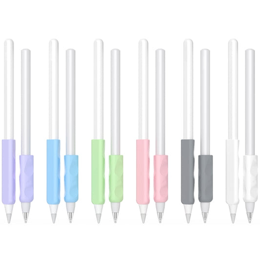 For Apple Pencil & Huawei M-Pencil Series Universal Stylus Silicone Protective Grip Cover(Green) by buy2fix