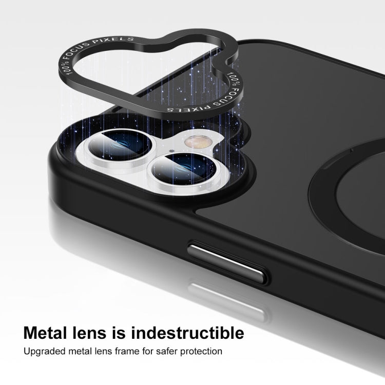 For iPhone 16 Pro Max Skin Feel MagSafe Magnetic Holder Phone Case(Bronze Gold) - iPhone 16 Pro Max Cases by buy2fix | Online Shopping UK | buy2fix