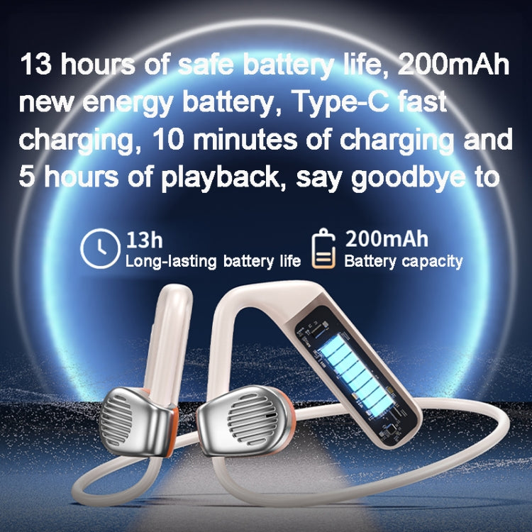WEKOME Beluga G1 PhanWing Open-ear True Wireless Stereo Bluetooth Earphones(Orange) - Sport Earphone by WK | Online Shopping UK | buy2fix