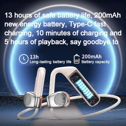 WEKOME Beluga G1 PhanWing Open-ear True Wireless Stereo Bluetooth Earphones(Orange) - Sport Earphone by WK | Online Shopping UK | buy2fix