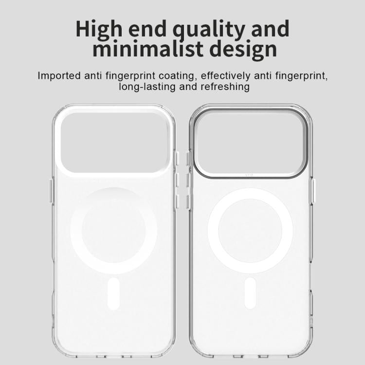 For iPhone 17 Pro Max Candy Magsafe PC Hybrid TPU Phone Case(White) - iPhone 17 Pro Max Cases by buy2fix | Online Shopping UK | buy2fix