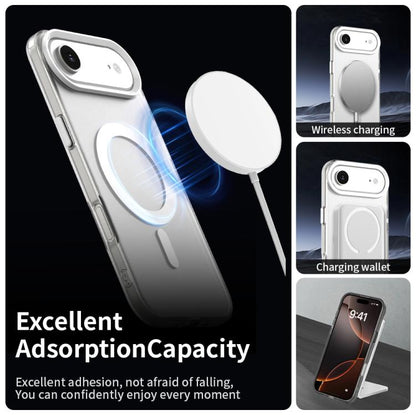 For iPhone Air Candy Magsafe PC Hybrid TPU Phone Case(White) - iPhone Air Cases by buy2fix | Online Shopping UK | buy2fix