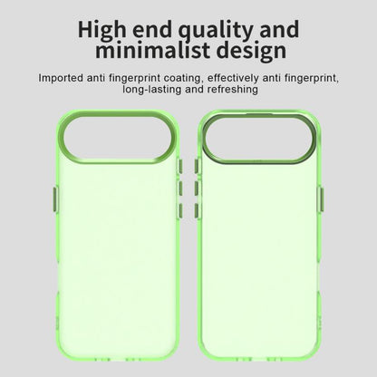 For iPhone Air Candy PC Hybrid TPU Shockproof Phone Case(Green) - iPhone Air Cases by buy2fix | Online Shopping UK | buy2fix