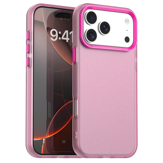 For iPhone 18 Pro Max Candy PC Hybrid TPU Shockproof Phone Case(Red)