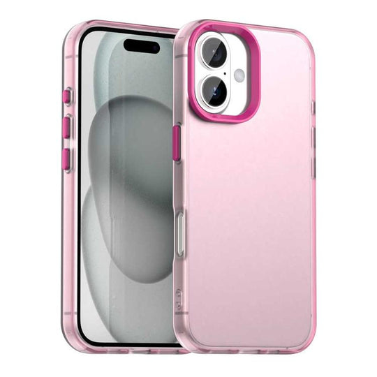 For iPhone 18 Candy PC Hybrid TPU Shockproof Phone Case(Red)