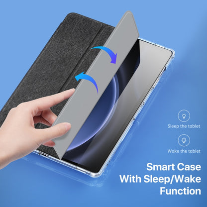 For Samsung Galaxy Tab S10+ DUX DUCIS Unid Series PU+TPU Smart Tablet Case(Black) - Other Galaxy Tab PC by DUX DUCIS | Online Shopping UK | buy2fix