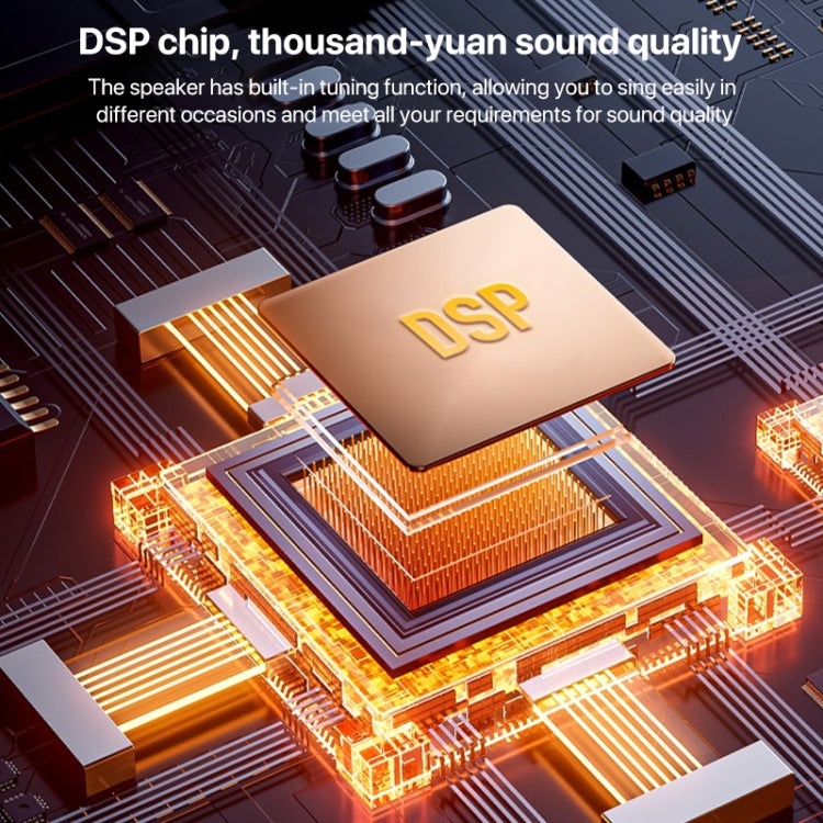 WEKOME Beluga 17 Lyrixing Lyrics Display Wireless Bluetooth Speaker(Creamy White) - Desktop Speaker by WK | Online Shopping UK | buy2fix