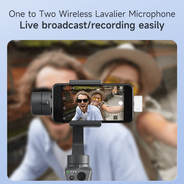 SX88 1 TX + 2 RX Smart Noise Reduction Lavalier Wireless Microphone, Specification:8 Pin(Black) - Microphone by buy2fix | Online Shopping UK | buy2fix