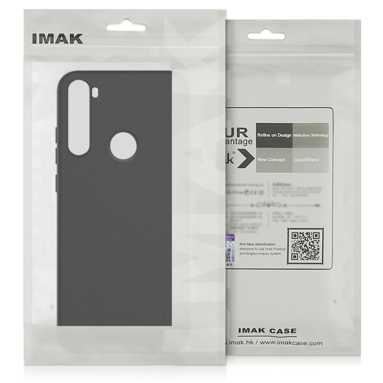 For Motorola Moto S50 5G IMAK UC-3 Series Shockproof Frosted TPU Phone Case(Black) by imak