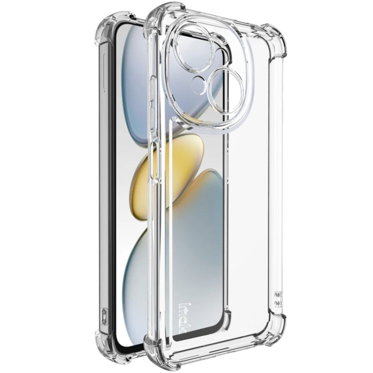 For Tecno Spark Go 1 / Go 2025 IMAK UX-4 Series Four-corner Shockproof Phone Case(Transparent) by imak