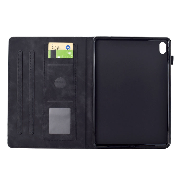 For iPad 2025 / 2022 Cats Embossed Leather Smart Tablet Case(Black) - iPad 2025 / 2022 Cases by buy2fix | Online Shopping UK | buy2fix