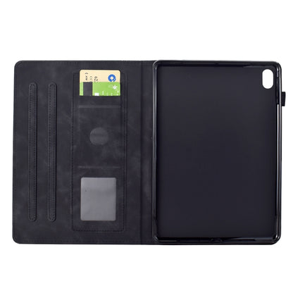 For iPad 2025 / 2022 Cats Embossed Leather Smart Tablet Case(Black) - iPad 2025 / 2022 Cases by buy2fix | Online Shopping UK | buy2fix