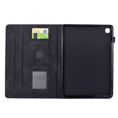 For iPad 10.2 2021 / 2020 / 10.5 2019 Cats Embossed Leather Smart Tablet Case(Black) - iPad 10.2 Cases by buy2fix | Online Shopping UK | buy2fix