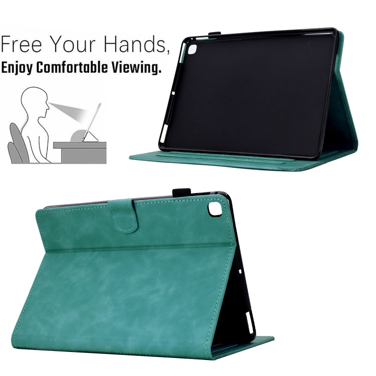 For iPad 10.2 2021 / 2020 / 10.5 2019 Cats Embossed Leather Smart Tablet Case(Light Blue) - iPad 10.2 Cases by buy2fix | Online Shopping UK | buy2fix