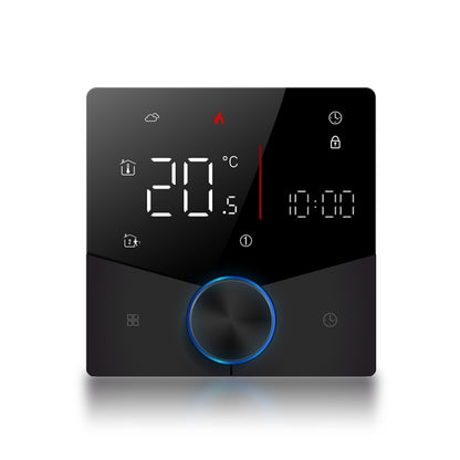 BHT-009GCLW-MT Boiler Heating WiFi Smart Home LED Thermostat with Matter(Black) by buy2fix