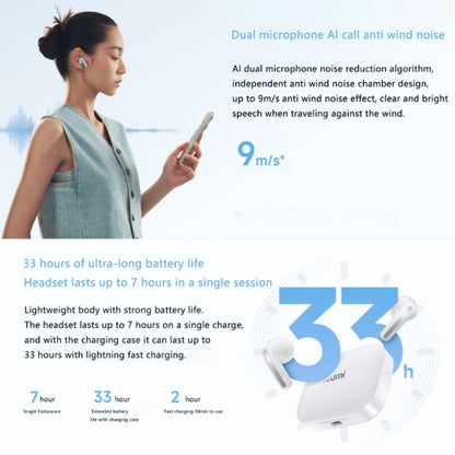 Original Xiaomi Redmi Buds 6S In-ear True Wireless Earbuds(White) - In Ear Wired Earphone by Xiaomi | Online Shopping UK | buy2fix