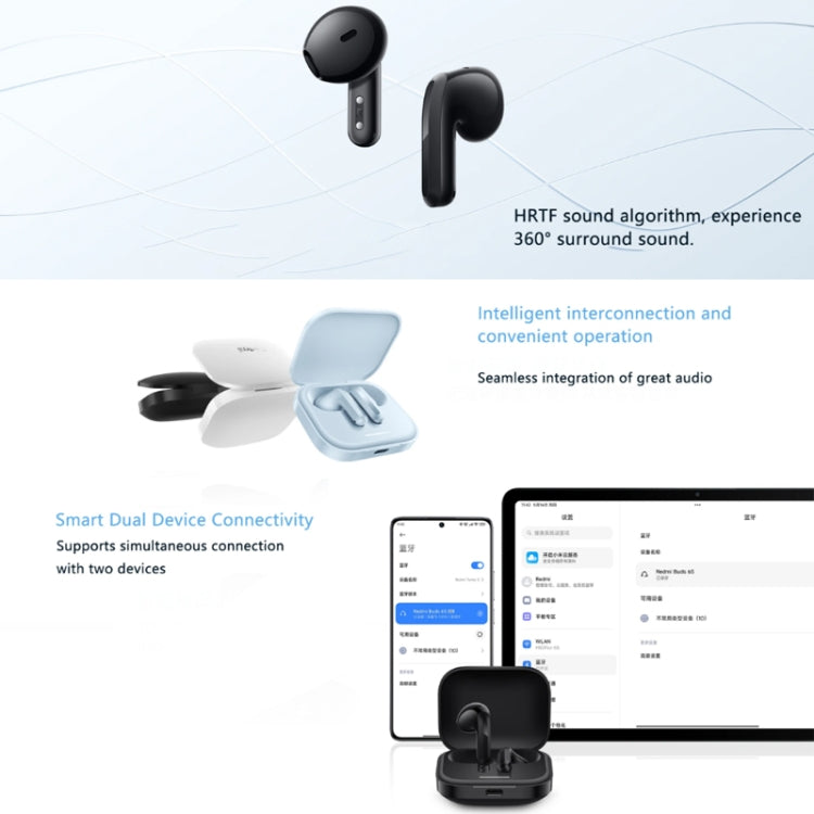 Original Xiaomi Redmi Buds 6S In-ear True Wireless Earbuds(Blue) - In Ear Wired Earphone by Xiaomi | Online Shopping UK | buy2fix