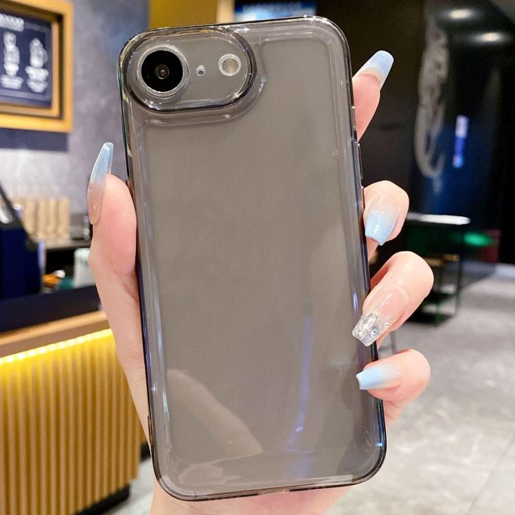 For iPhone 16e Space TPU Shockproof Phone Case(Black) - iPhone 16e Cases by buy2fix | Online Shopping UK | buy2fix