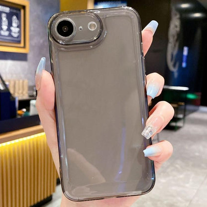 For iPhone 16e Space TPU Shockproof Phone Case(Black) - iPhone 16e Cases by buy2fix | Online Shopping UK | buy2fix