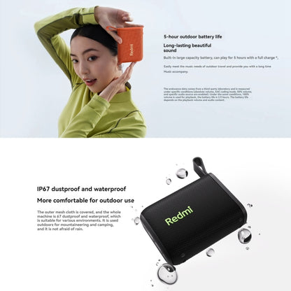 Xiaomi Redmi IP67 Waterproof Portable Bluetooth Speaker(Green) - Mini Speaker by Xiaomi | Online Shopping UK | buy2fix