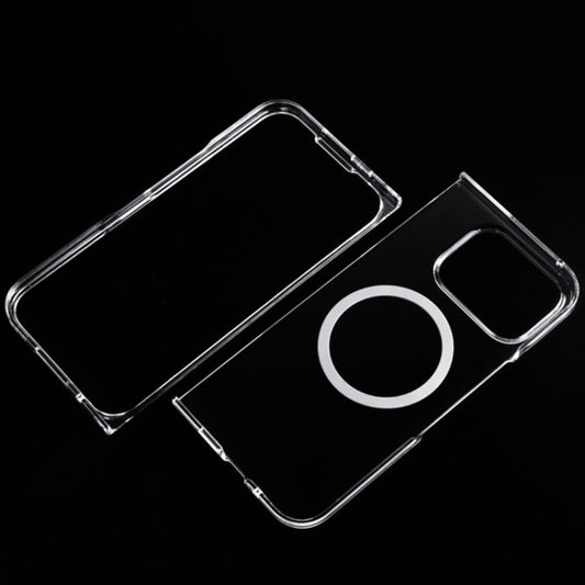 For Google Pixel 9 Pro Fold UV Transparent MagSafe PC Shockproof Phone Case by buy2fix