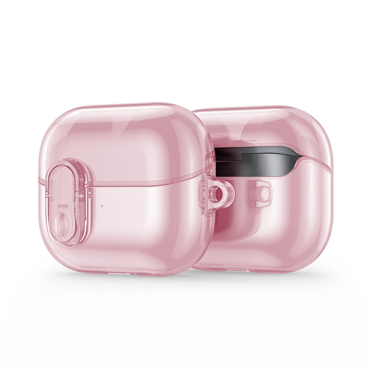 For Samsung Galaxy Buds3 / 3 Pro DUX DUCIS SECI Series Earbuds Box Protective Case(Clear Pink) - Samsung Earphone Case by DUX DUCIS | Online Shopping UK | buy2fix