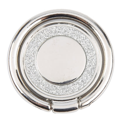 Glitter Metal Mobile Phone Ring Holder(Silver) - Ring Holder by buy2fix | Online Shopping UK | buy2fix