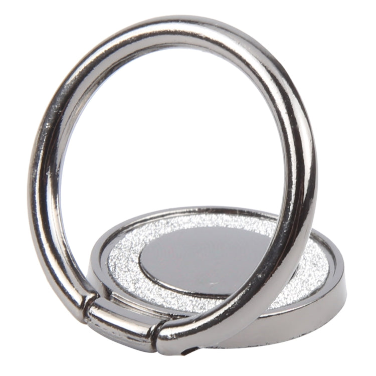 Glitter Metal Mobile Phone Ring Holder(Black) - Ring Holder by buy2fix | Online Shopping UK | buy2fix