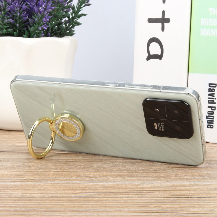 Glitter Metal Mobile Phone Ring Holder(Rose Gold) - Ring Holder by buy2fix | Online Shopping UK | buy2fix