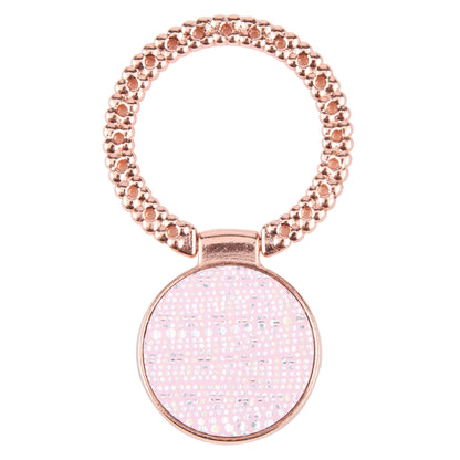 Flash Diamond Metal Mobile Phone Ring Holder(Rose Gold+Pink) - Ring Holder by buy2fix | Online Shopping UK | buy2fix