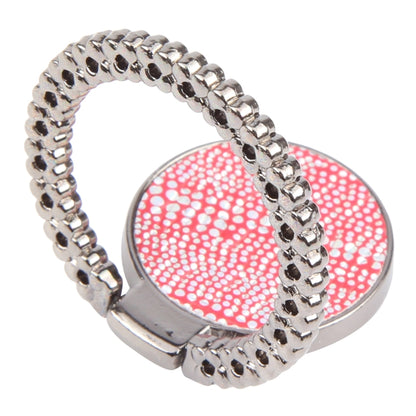 Flash Diamond Metal Mobile Phone Ring Holder(Black+Red) - Ring Holder by buy2fix | Online Shopping UK | buy2fix