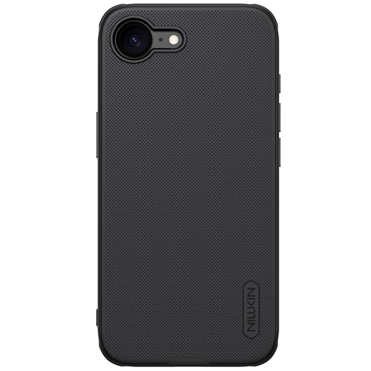For iPhone 16e NILLKIN Frosted Shield Pro PC + TPU Phone Case(Black) - iPhone 16e Cases by NILLKIN | Online Shopping UK | buy2fix