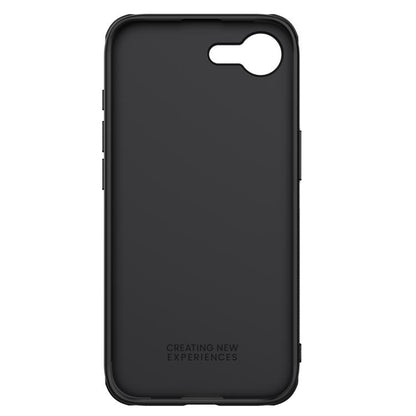 For iPhone 16e NILLKIN Frosted Shield Pro PC + TPU Phone Case(Black) - iPhone 16e Cases by NILLKIN | Online Shopping UK | buy2fix