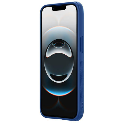 For iPhone 16e NILLKIN Frosted Shield Pro PC + TPU Phone Case(Blue) - iPhone 16e Cases by NILLKIN | Online Shopping UK | buy2fix