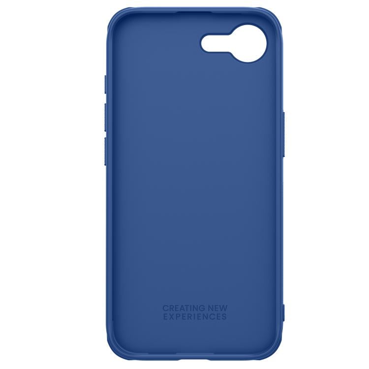 For iPhone 16e NILLKIN Frosted Shield Pro PC + TPU Phone Case(Blue) - iPhone 16e Cases by NILLKIN | Online Shopping UK | buy2fix